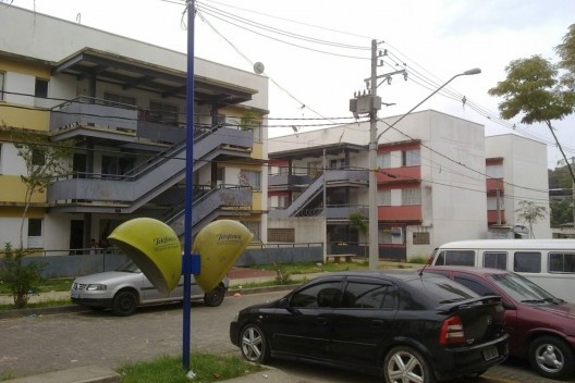 Casas sobrepostas: três pavimentos<br />Foto Victoriano Pedrassa Neto 