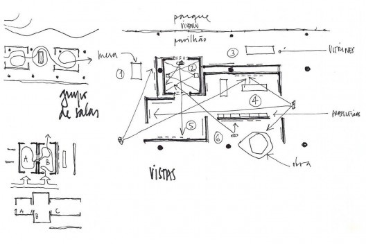 Croquis para 30ª Bienal de Arte de São Paulo. Arquitetura: Metro <br />Foto Metro 