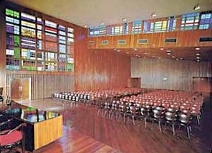 Paraninfo, Ciudad Universitaria de Caracas, Carlos Raúl Villanueva, 1952-1953 [Website Centenário Villanueva]