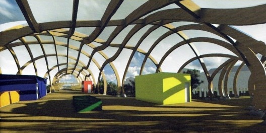Trapixe do Carmo, Projeto Paulo André Dantas, Izabella de Melo e Bianca Barbosa<br />Imagem divulgação  [Belém Fluxos, 2015, p. 91]