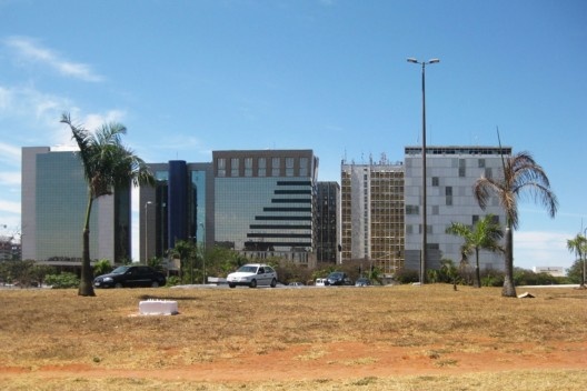 Setor bancário norte<br />Foto Aldo Paviani 