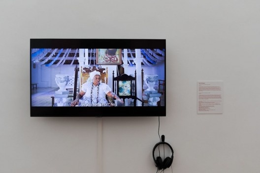 Pavilhão do Brasil, exposição Terra, curadoria de Gabriela de Matos e Paulo Tavares, 18a Mostra Internazionale di Architettura da Biennale Architettura 2023<br />Foto Rafa Jacinto  [Fundação Bienal de São Paulo]