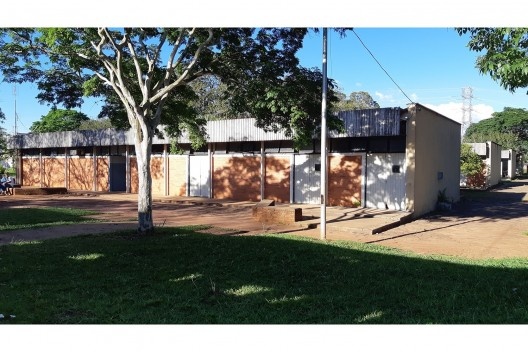 IFSP Campus Botucatu, blocos de salas de aulas, Botucatu SP, 1962. Arquiteto Hélio Pasta / Usinas Elétricas do Paranapanema S.A<br />Foto João Fernando Blasi de Toledo Piza 