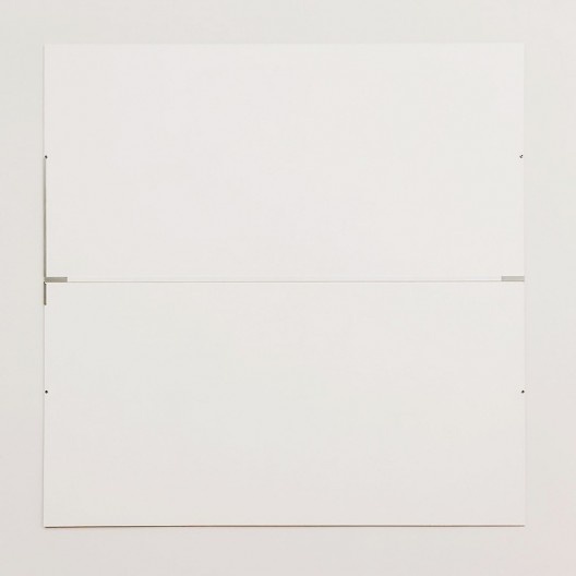Robert Ryman, “The Elliott Room: Charter II”, 1987, series 1985-1987<br />Imagem divulgação  [Art Institute Chicago / Cortesia Pace Wildenstein]