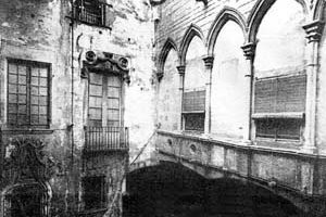 Palau Berenguer d’Aguilar (Museu Picasso) <br />Foto: Institut Amatller d’Art Hispànic / Arxius MAS / Arxiu Fotogràfic Municipal 