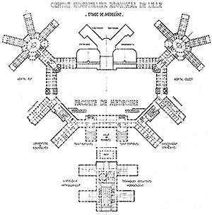  [FERMAND, C.. Les hôpitaux et les cliniques: architectures de la santé, Paris, Le Moniteur,]