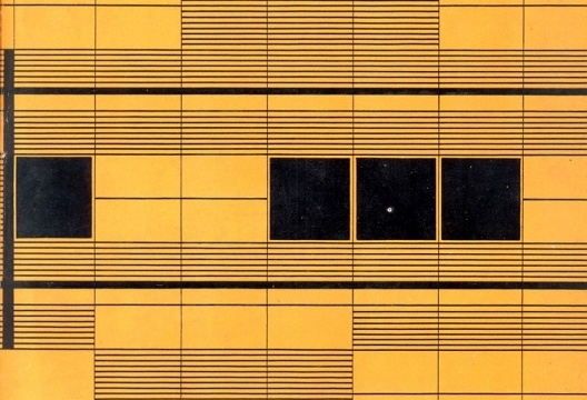 Detalhe de capa da revista Acrópole, n 251, jan. 1959 com desenho do arquiteto J. M. Bina Fonyat Filho que publica nesse número o artigo dedicado a esquadrias

