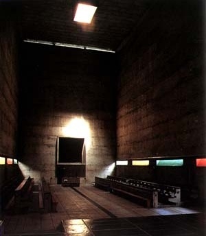  Monastério La Tourette, Le Corbusier, 1959