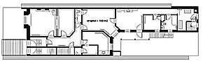 Triplex da Rua Parc: projeto [David Morin]