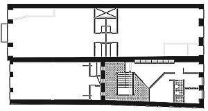 Sobrados da Rua Vigário Tenório: térreo [Locus Arquitetura]