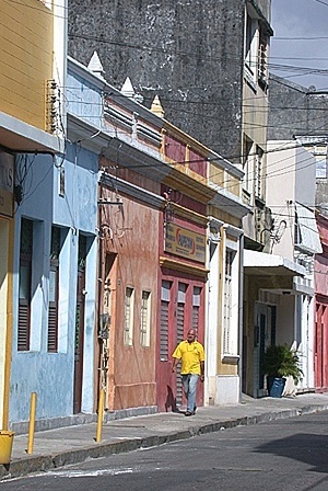 Sobrados na Rua Velha<br />Foto Luiz Amorim, dezembro de 2005 