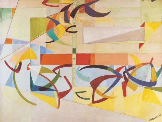 Cícero Dias, Pintura, 1948<br />Imagem divulgação  [Coleção particular]