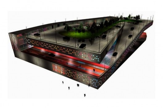 Projeto RedLightPlatform, Roterdã<br />Imagem divulgação  [dDAB (2003); l’Arca (2005)]