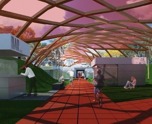 Projeto Sucuri, Brasília. Arquitetos Sidney Schwindt Linhares e Bruno Roberto Padovano<br />Imagem divulgação  [Nutau USP]