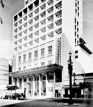 Hotel Excelsior, Avenida Ipiranga [Acervo Digital Rino Levi – FAU PUC-Campinas]