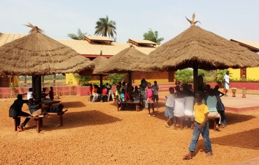Centro Cultural Amizade São Paulo, em Guiné-Bissau<br />Foto divulgação  [IAB/DF]