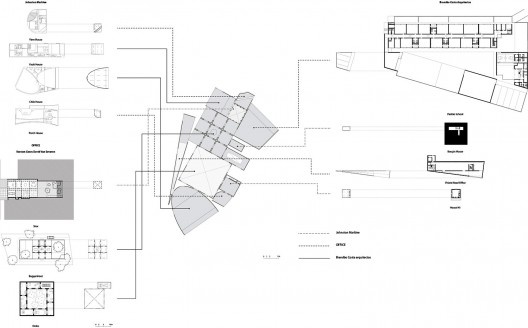 Trienal de Arquitectura de Lisboa 2016, Exposição “A forma da forma”, planta do pavilhão<br />Imagem divulgação 