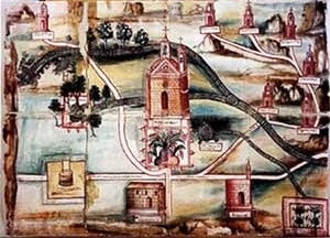 Mapa colonial de Guatemala [University of Wisconsin]