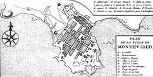 Plano de Montevidéu, século 18