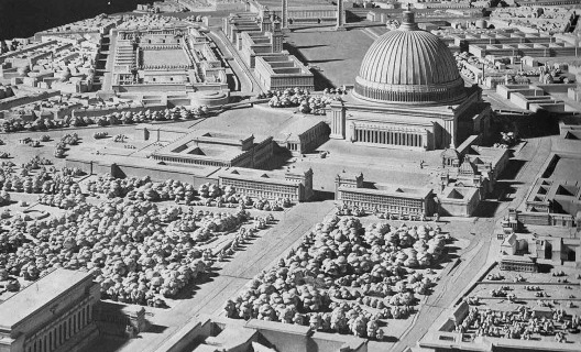 Maquete da <i>Welthauptstadt Germania</i> — Germânia, a Capital do Mundo<br />Imagem divulgação  [Domínio Público]