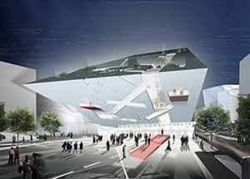 Grand Canal Theatre, Dublín, Irlanda [Studio Daniel Libeskind]