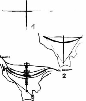 Croquis de Lucio Costa para el concurso del Plano Piloto de Brasilia [Arquivo Público do Distrito Federal]