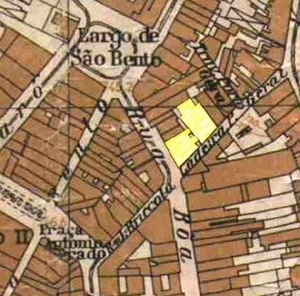 Mapa Sara Brasil. Edifício Paulista do Comércio
