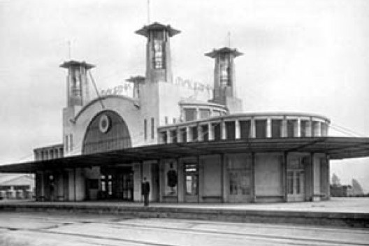 Estação Ferroviária de Mairinque, arquiteto Victor Dubugras, 1907<br />Foto arquivo FAU USP 