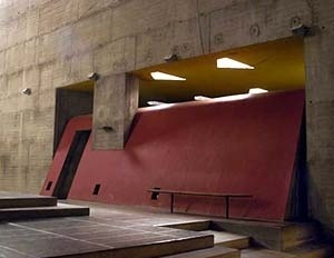 Entrada de luz zenital, La Tourette [Columbia University, Department of Art History and Archæology]