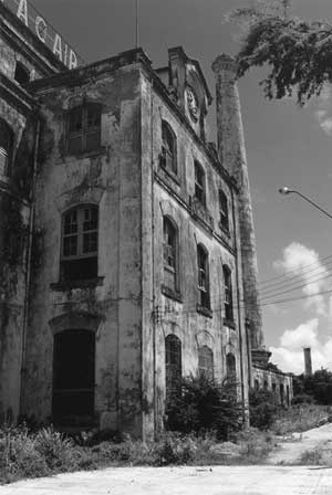 Estrutura existente da antiga fábrica Tacaruna