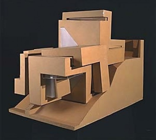 Peter Eisenman, maquete de estudo para casa Guardiola, em Cadiz