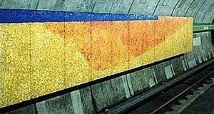 "4 estações do ano", Tomie Ohtake, Estação Consolação, linha verde [Metrô de SP]