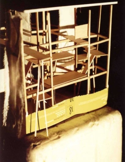 “Amnésias Topográficas”, instalação teatral, Belo Horizonte, 2004-2005. Arquitetos Carlos Teixeira e Louize Ganz