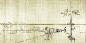 Ginásio Itanhaém, V. Artigas e C. Cascaldi, 1960-61, Itanhaém [FERRAZ, p.172]