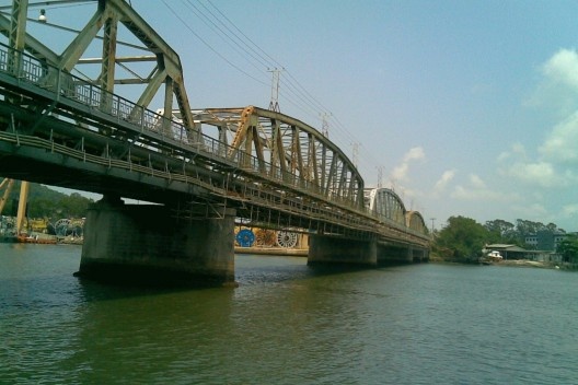 Ponte Florentina Avidos, as “cinco pontes” [Andressa Fonseca]