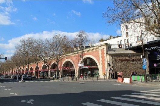 Viaduto das Artes, Paris. Arquiteto Patrick Berge<br />Foto Luís Eduardo Loiola 