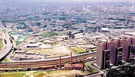 Figura 5 – Operação Urbana Água Branca. Situação e condições de uso e ocupação da área