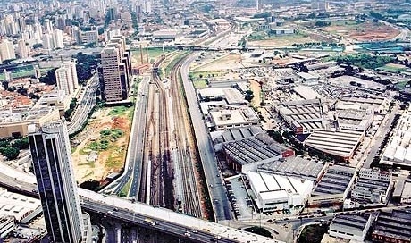 Figura 6 – Operação Urbana Água Branca. Situação e condições de uso e ocupação da área
