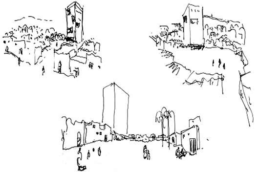 Torres de adensamento propostas e as possíveis relações com as “clareiras”. Autores: Aline Ferreira, Lais Guerle Tonso, Tiago Águila Vigil, Mariana de Toledo Ignácio, Fernando Diaz Soler, Ricardo F. A. Couto e Julio De Luca