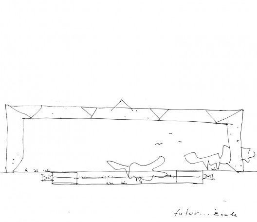 Croquis de Paulo Mendes da Rocha [Acervo PMR]