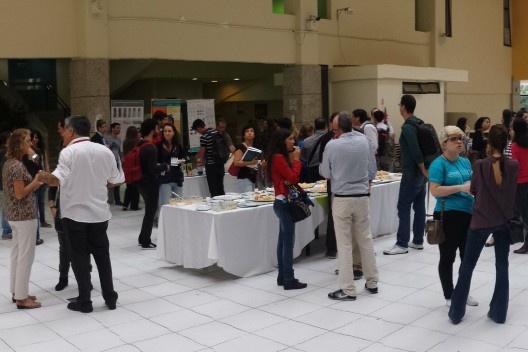 XIX Sigradi Florianópolis 2015, coffee break<br />Foto Regi Pupo 