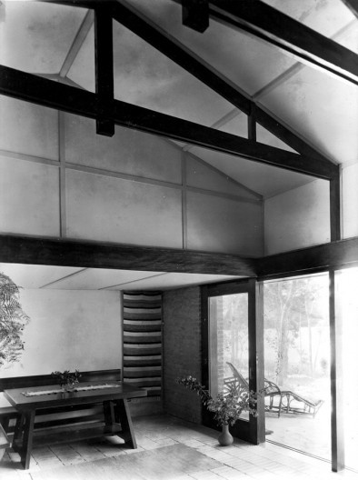 Casa de Férias do Sr. e Sra. Luthi, sala, São Paulo, arquiteto Jacob Mauricio Ruchti
<br />Foto divulgação  [Acervo Valéria Ruchti]