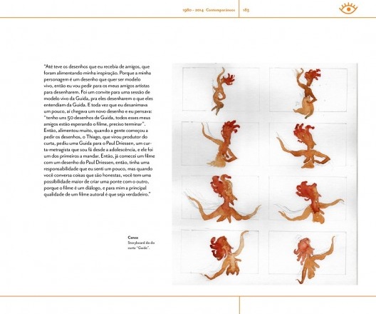 Página do livro <i>Trajetória do cinema de animação no Brasil</i>, de Ana Flávia Marcheti<br />Imagem divulgação 