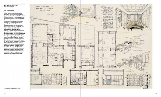 Páginas internas do livro <i>Carlos Leão: arquitetura</i>, organização de Jorge Czajkowski, Claudia Pinheiro, Sula Danowski e Roberto Conduru