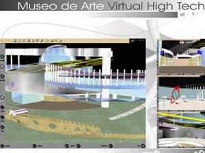 Trabajo final: Museo de Arte Virtual High Tech. Autora: Arq. Merny Pachano