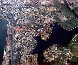 Quinta do Caju, vista aérea, Favela-Bairro, Rio de Janeiro