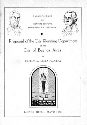 Texto de Della Paolera sobre o Plano de Buenos Aires, 1938 (Coleção CEDODAL)