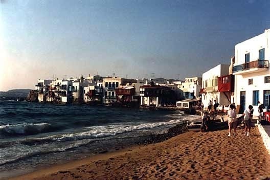 Mikonos, Grécia: som das águas do mar<br />Foto P A Rheingantz 