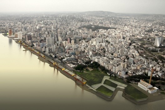 Cais Mauá, Porto de Porto Alegre, Jaime Lerner, b720 Fermín Vasquéz Arquitetos Associados, 2010 [Arquivo b720 Fermín Vasquéz Arquittos Associados]