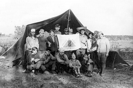 Acampamento de estudo do meio, Ginásio Vocacional de Rio Claro<br />Foto divulgação  [Arquivo Gvive]